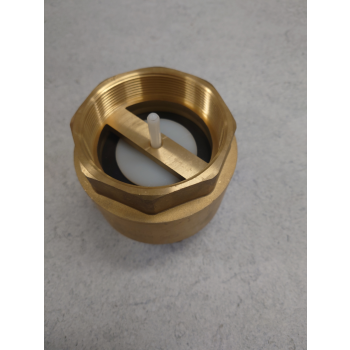 Zawór zwrotny mosiężny z plastikowym grzybkiem 3