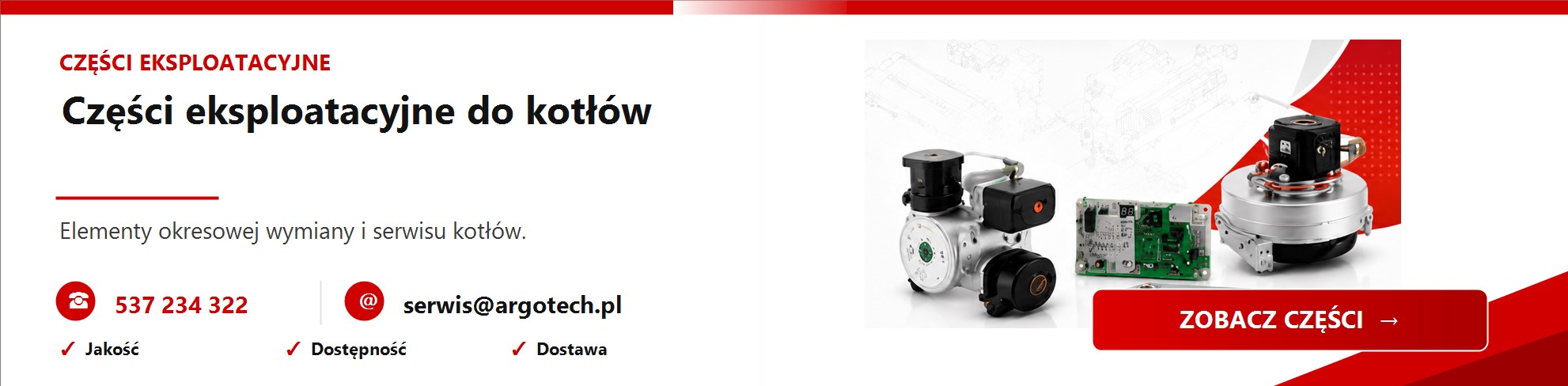 Części eksploatacyjne do kotłów - ARGO-TECH